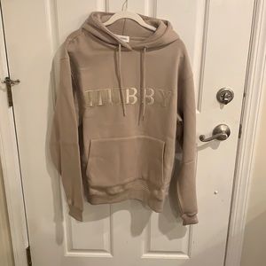 NEVER WORN- 6 stories “hubby” sweatshirt